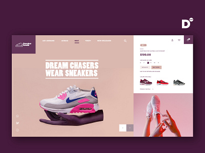 Website Design Concept- Sneakerheads adobe adobexd brand design designer flat graphicdesign graphicdesigner graphics icon identity interaction design logo ui uidesign uiux ux vector web website