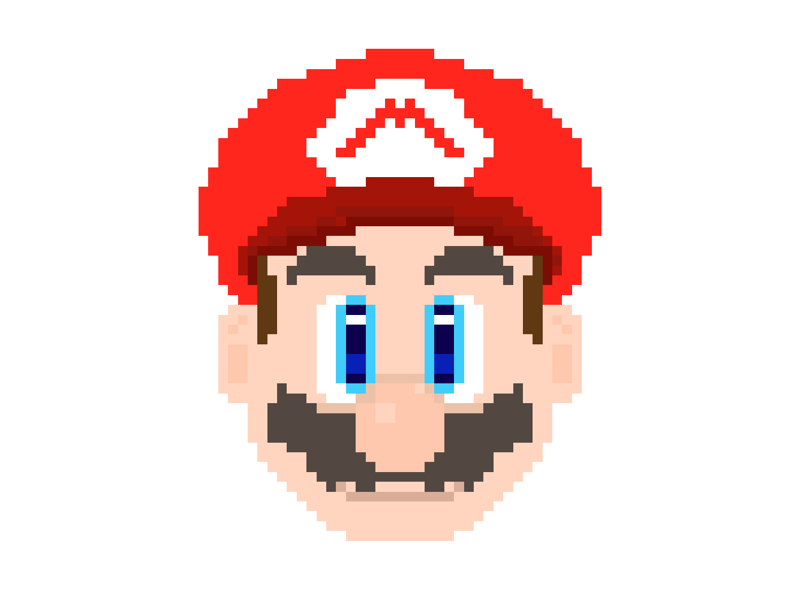 Pixel Mario by Chase McCoy on Dribbble