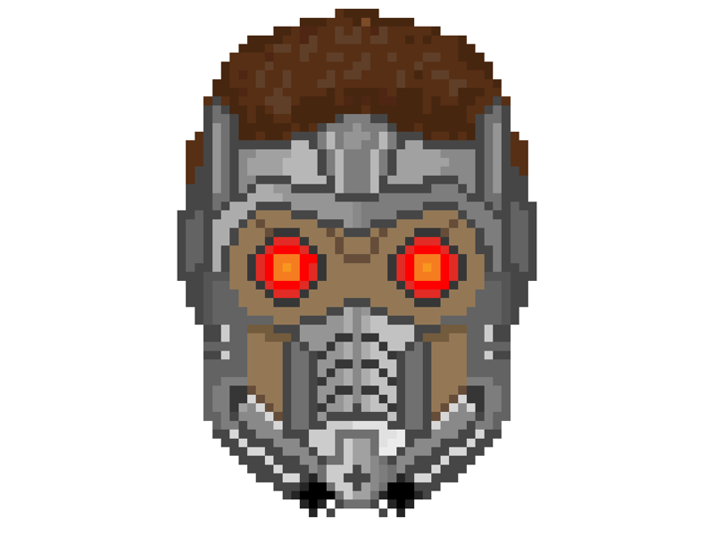 Pixel Star Lord by Chase McCoy on Dribbble