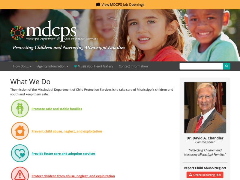 Mississippi Department of Child Protection Services by Chase McCoy on