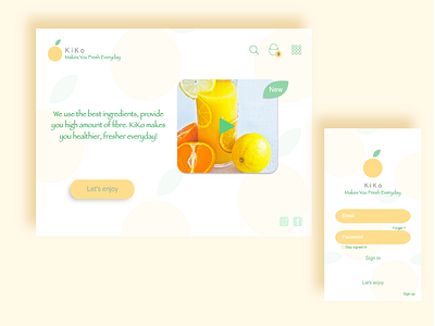 Kiko web design juice ux web