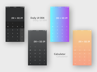 Daily UI 004 Calculator