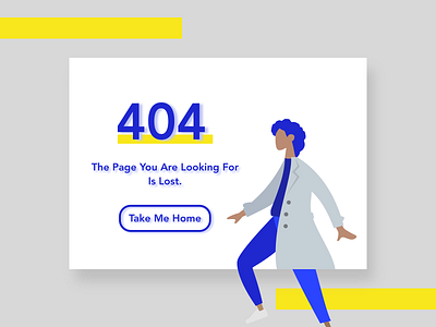 Daily UI 008 404 Error Page