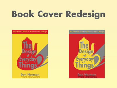 Book Cover Redesign | The Design of Everyday Things book cover book cover design design don norman redesign the design of everyday things ui uidesign