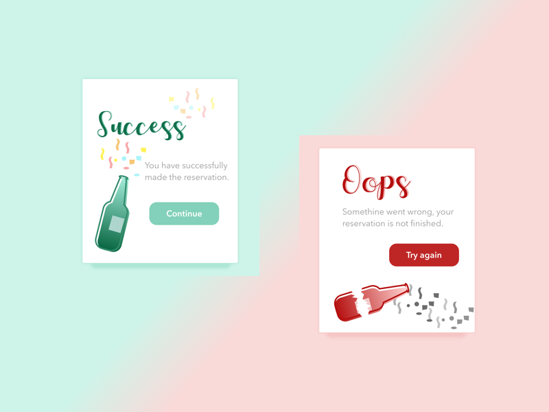Daily UI 011 Flash Message ux designer illustration dailui ui ux design vector daily ui challenge ui