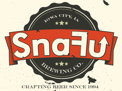 Snafu Brew beer vintage