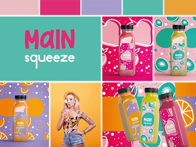 Main Squeeze - Brand design, logo design and packaging design