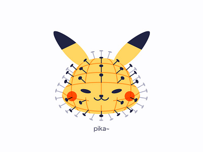 pikachu&Hellraiser hellraiser illustration pikachu vector