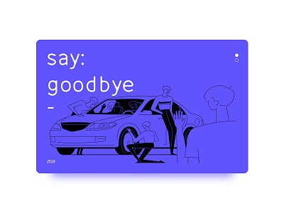 say goodbye illustration say goodbye vector