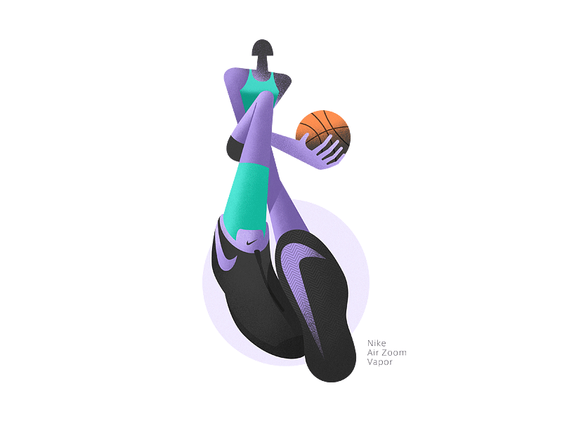 Nike Air Zoom Vapor design illustration vector