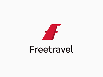 freetravel logo design airplane brand branding graphic design logo travel weekend