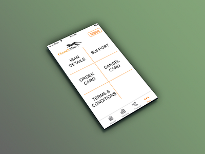 More Page Mockup - Cheetah Money app mockup cheetah money financial service mockup more more page