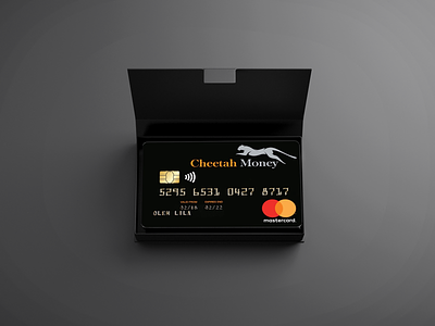 Cheetah Money Credit Card Unveil in Box cheetah money credit card financial service unboxing