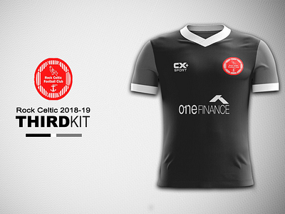 Rock Celtic Third Kit Concept football football kit concept jersey jersey concept kit concept kit design rock celtic