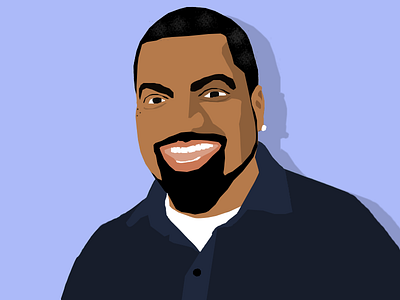 Ice Cube Illustration