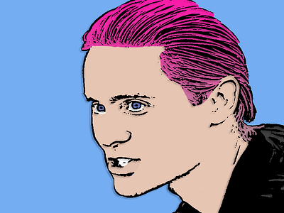 Jared Leto Illustration