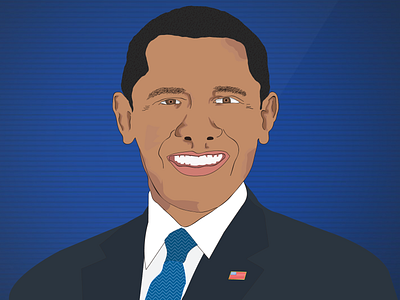 Barack Obama Illustration