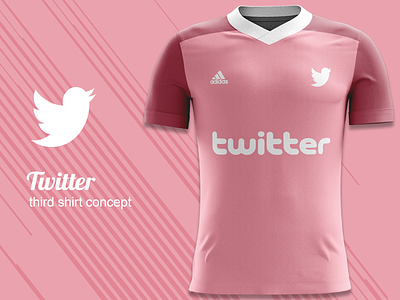 Twitter FC Third Kit Concept adidas adidas concept football kit football kit concept jersey concept kit concept kit design twitter twitter fc