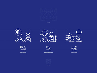 Pictograms - Bike Insurance