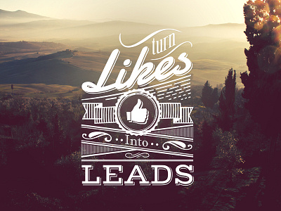 Turn likes into leads