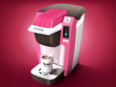 Shot Machine coffee coffee maker mug photoshop