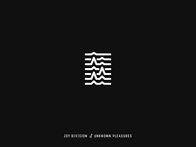 Icon Cover (Joy Division, Unknown Pleasures) album cover icon joy division unknown pleasures waveform