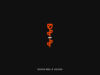 Icon Cover (Depeche Mode, Violator) by Evgeny Filatov on Dribbble