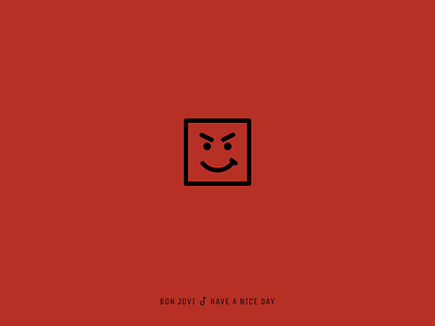 Icon Cover (Bon Jovi, Have a Nice Day) album cover bon jovi icon smile