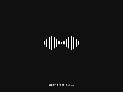 Icon Cover (Arctic Monkeys, AM) album cover arctic monkeys icon sound wave