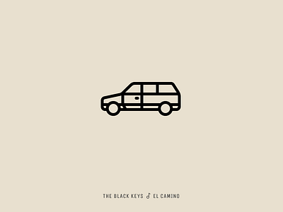 Icon Covers (The Black Keys, El Camino) album cover black keys car el camino grand voyager icon plymouth