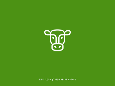 Icon Cover (Pink Floyd, Atom Heart Mother) album cover animal cow head icon pink floyd