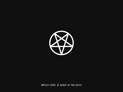 Icon Cover (Mötley Crüe, Shout at the Devil) 666 album cover devil icon