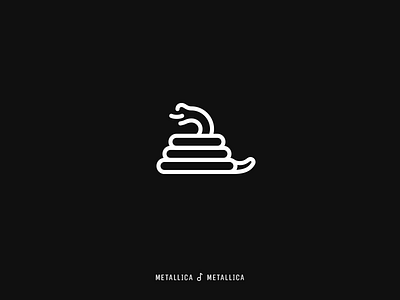 Icon Cover (Metallica, Metallica) album cover icon metallica snake