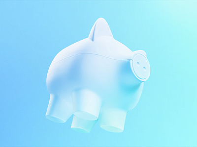 Rocket Home Pig animation app banking homepig piggy bank rocket rocketbank