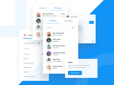 💬 Communication App add user b2b channel channels product experience web enterprise home teamwork search illumination integrations messaging team message experience icon dribbble slack teamwork debuts cards teams file group chat user interface app web design groups workplace