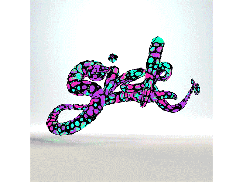 Sick Calligraphic 3d 3drender animated calligraphy cinema4d drawn graphic handdrawn lettering octane octopus substancedesigner sweep tentacle tentacleporn text typography vfx vivid