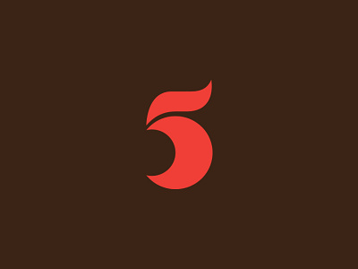 Five-Seven branding brown circles culto five orange organic seven