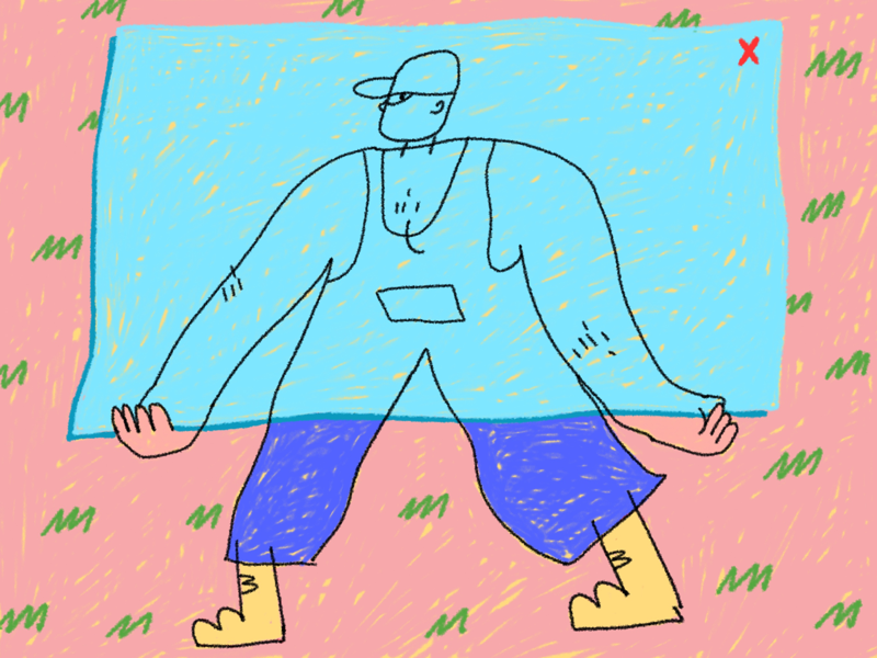 Glass illustration