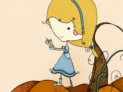 C is for Cinderella by Matylda Biedron on Dribbble