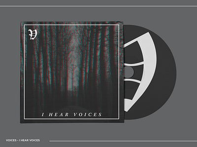 Voices - I Hear Voices album cover album cover cd design layout music packaging typography