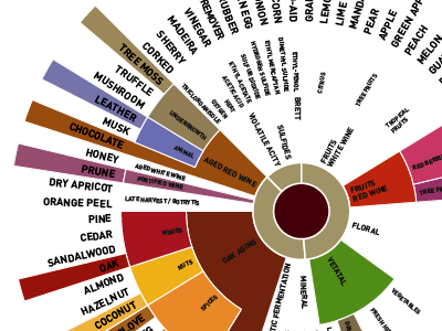 Tempranillo aroma grid poster t shirt wine