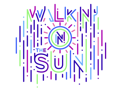 Walkin' on the sun design hot lettering music quotes restudiomx smash mouth sun vector