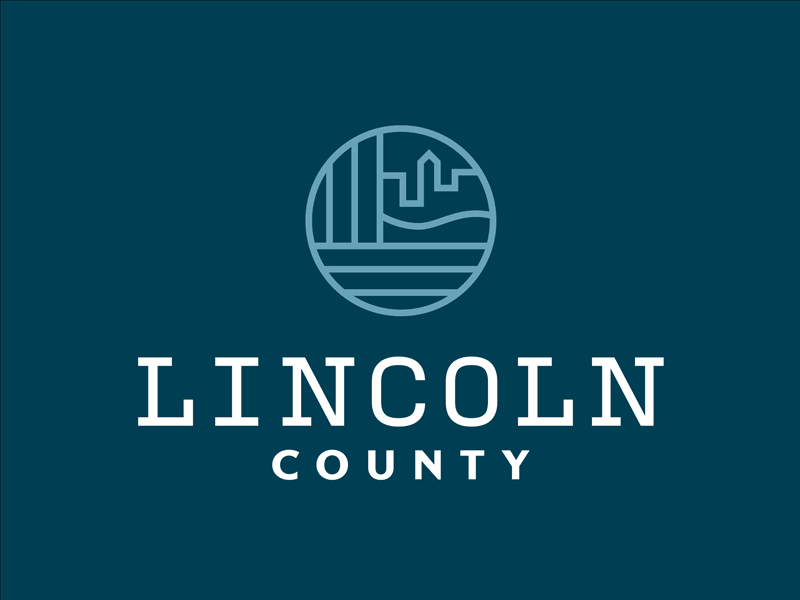 Lincoln Co. branding county graphic design icon illustration modern rural south dakota typography urban vector