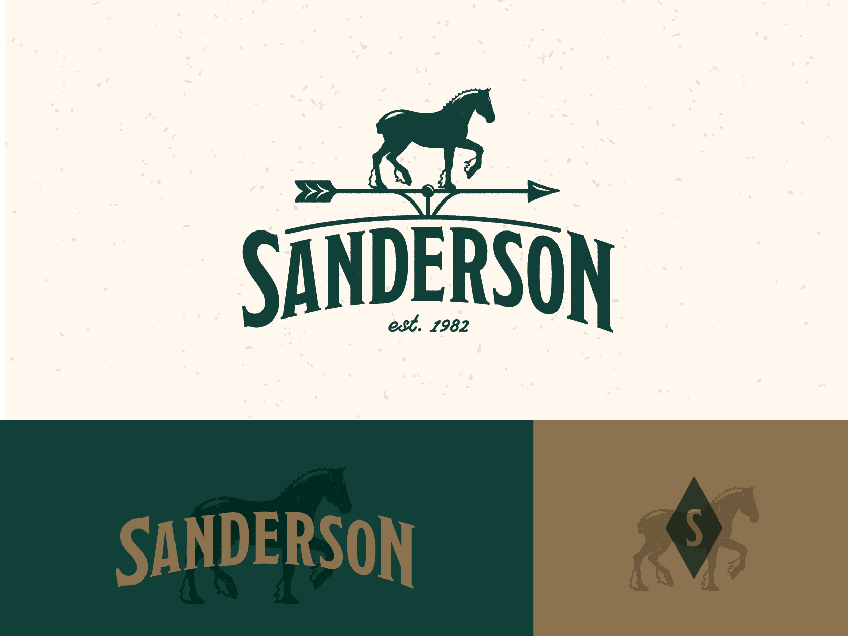 Sanderson Logo by Mandy Sturdevant on Dribbble
