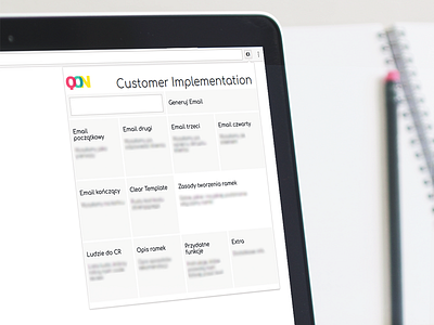 Customer Implementation - Chrome extension app design extension flat icon lettering type typography ui ux vector web