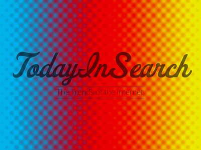 Today In Search branding colors logo typography