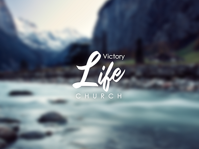 VLC - Church - Rejected Preliminary Logo Idea branding church life logo