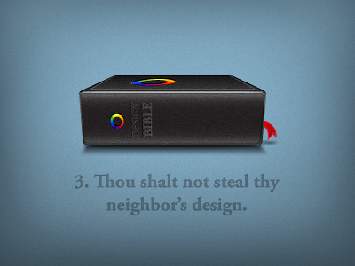3rd Commandment bible design icon illustration vector
