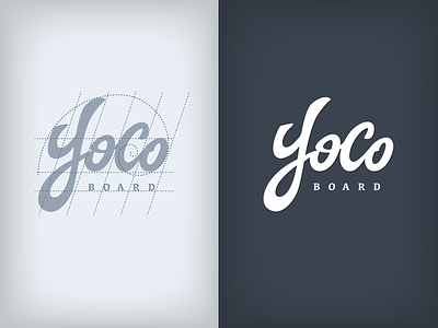 Yoco illustration logo typography