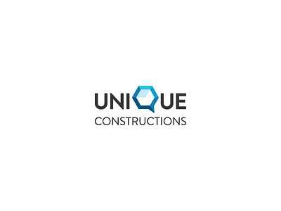 Unique Constructions branding logo